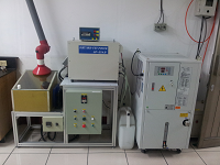 Auto fusing sample treater